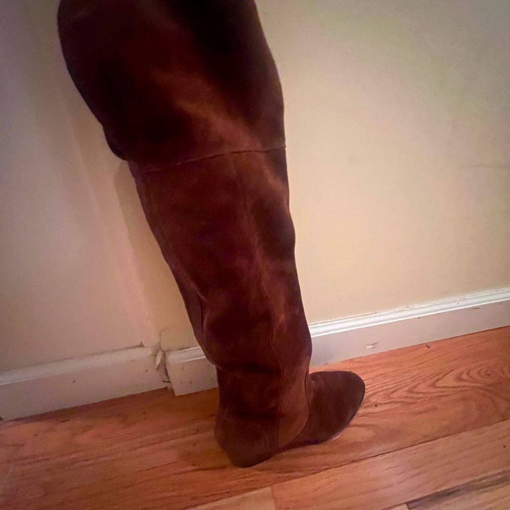 Beautiful over the knee Frye Suede Boots